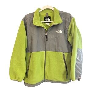 The North Face Kids Green and Gray Jacket